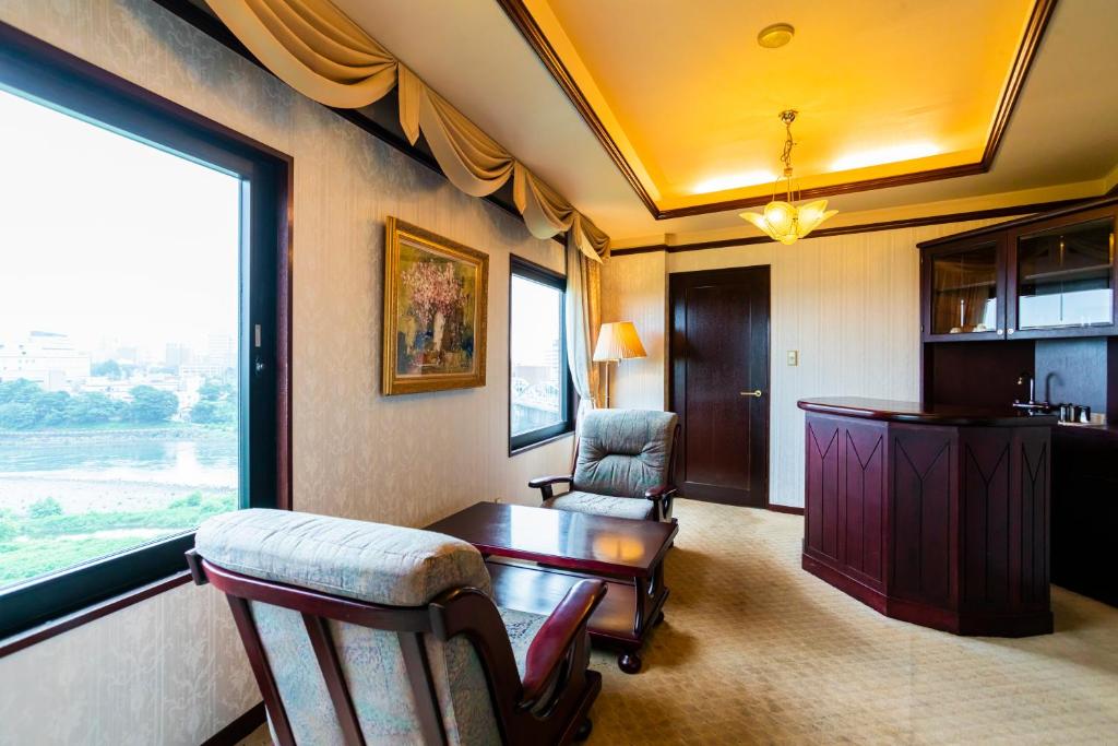 TV a/nebo společenská místnost v ubytování Hotel Sanderson