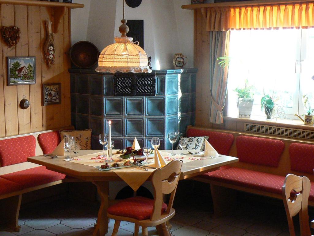 Posezení v ubytování Gasthof Roseneck