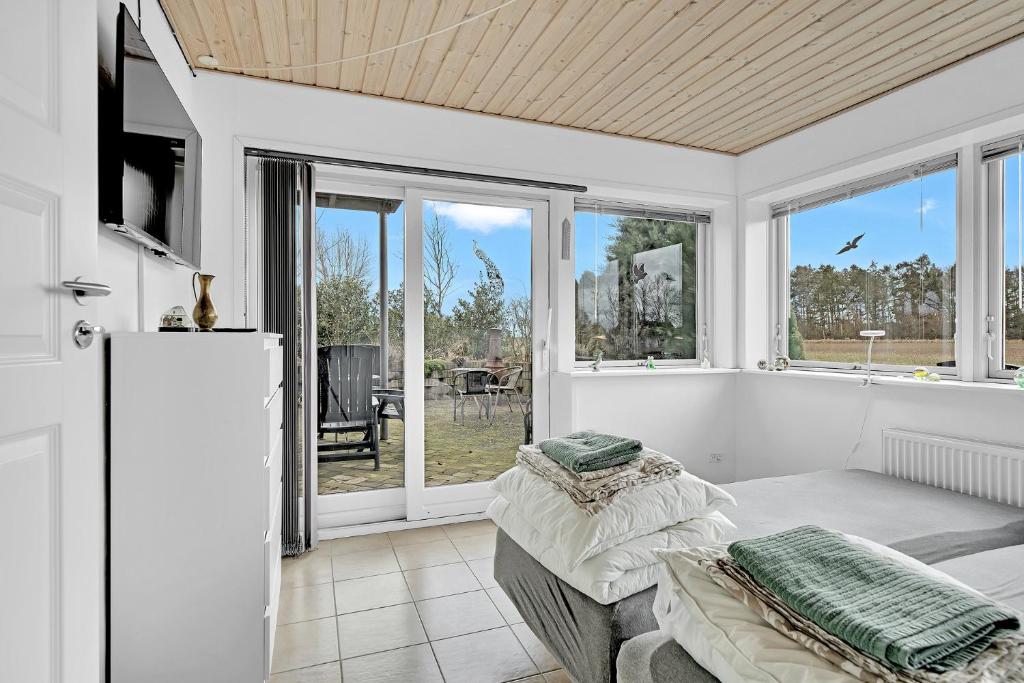 TV a/nebo společenská místnost v ubytování Guldbergs Guesthouse