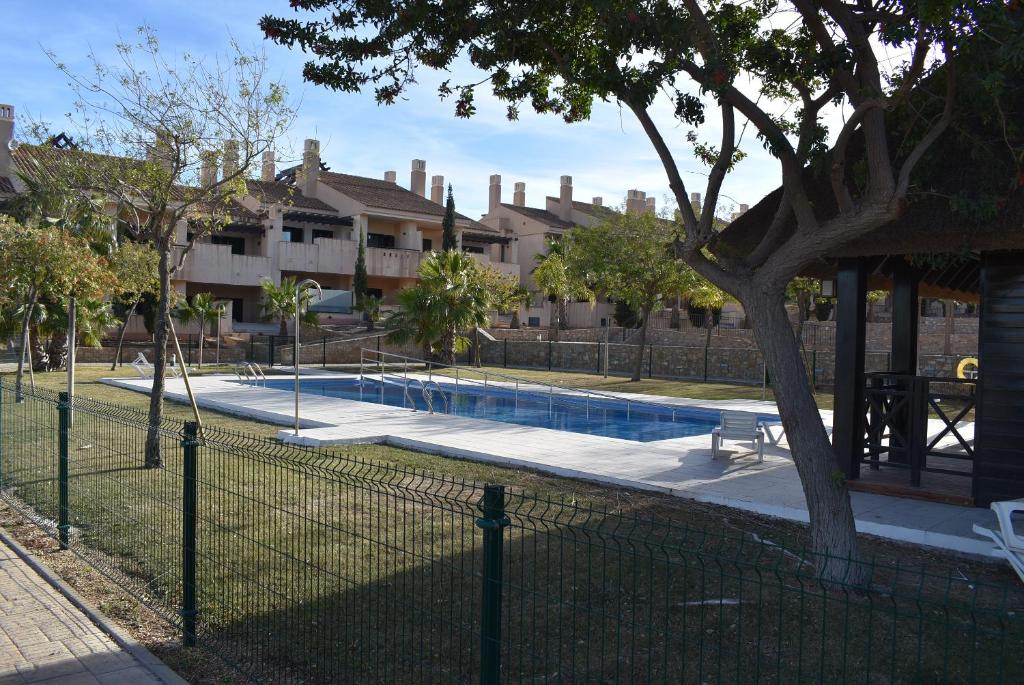 Bazén v ubytování Sonne - Golf - 4Pers - Komfort - Apartments nebo v jeho okolí