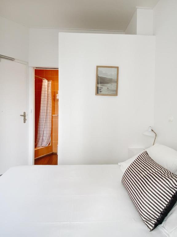 Postel nebo postele na pokoji v ubytování Coliving Biarritz