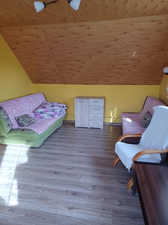 Posedenie v ubytovaní Domek u Piotra koło Szczyrku