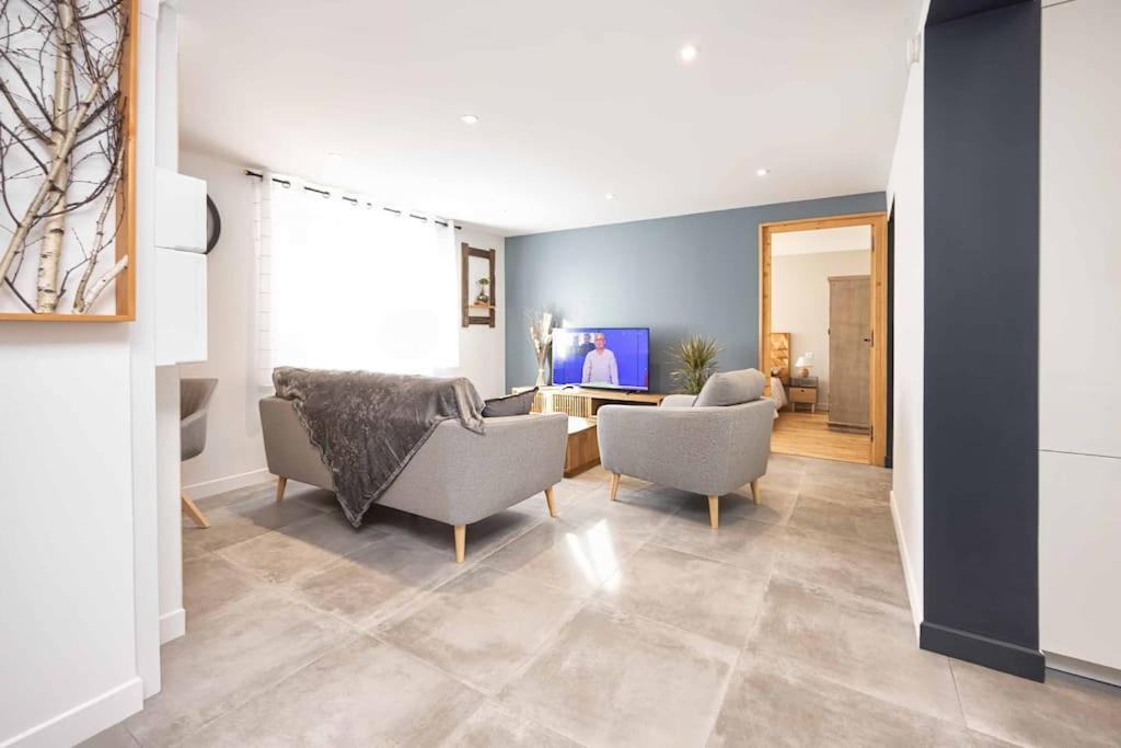 Posedenie v ubytovaní Appartement Modane Wifi stationnement gratuit