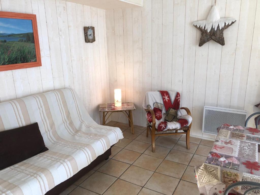 Posedenie v ubytovaní Le Mont Dore Résidence Cottage rez de chausse