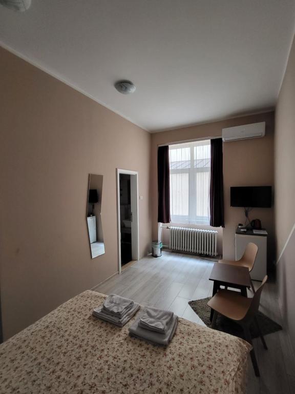 Postel nebo postele na pokoji v ubytování Hostel Fine