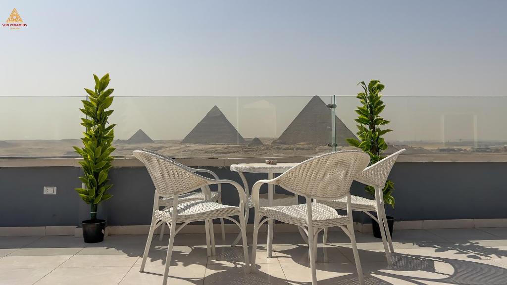 Fotografie z fotogalerie ubytování Grand museum & Full pyramids View W Roof Top - Free BreakFast v Káhiře
