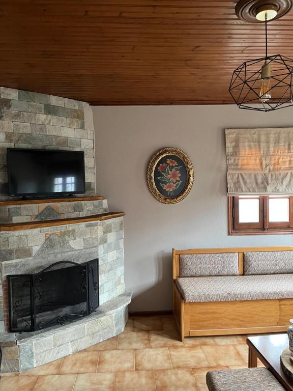 Posezení v ubytování Mr Apostolos Guesthouse