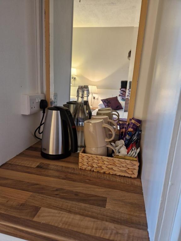 Kuchyň nebo kuchyňský kout v ubytování Churchfield B&B