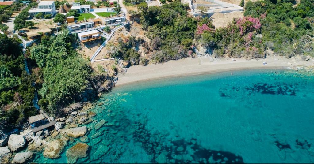 Letecký snímek ubytování Ferma Beach Villas
