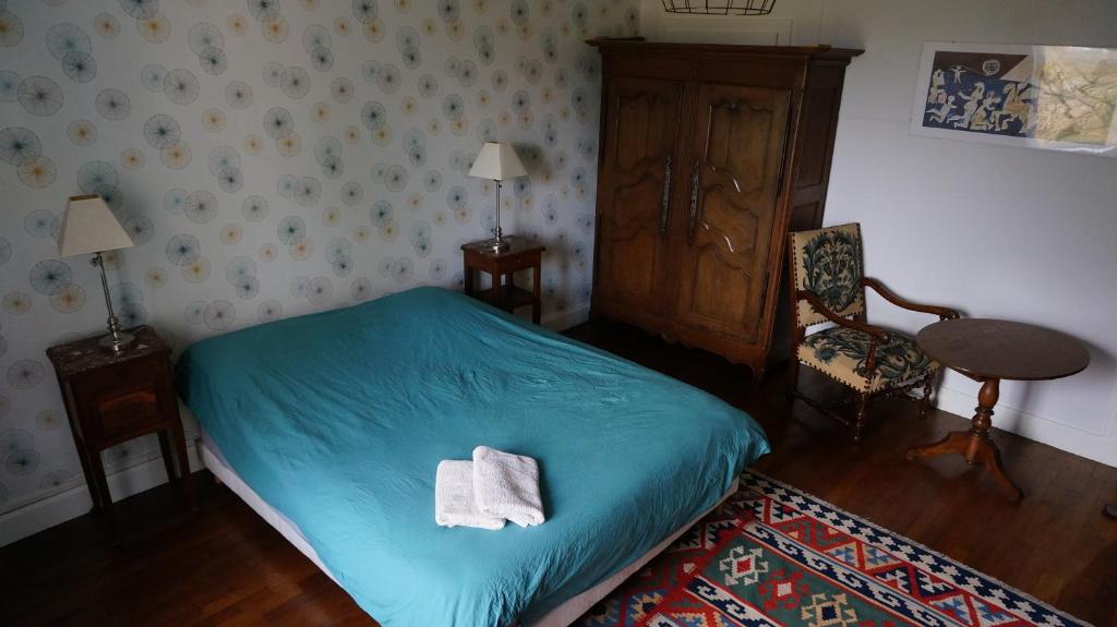 Chambres d'hôtes proche d'Epinal, Vosges 88270 - Habitación Doble Con Vista Al Jardín
