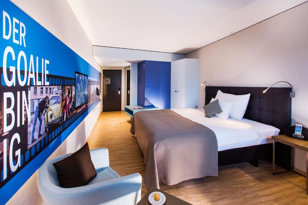 Postel nebo postele na pokoji v ubytování Hotel Arte