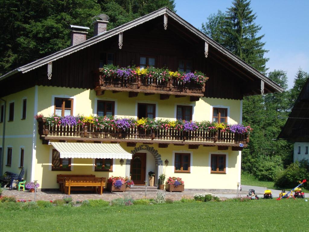 Zahrada ubytování Pferdehof Almgut
