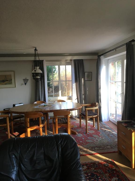 Posezení v ubytování Ferienwohnung Westerheide