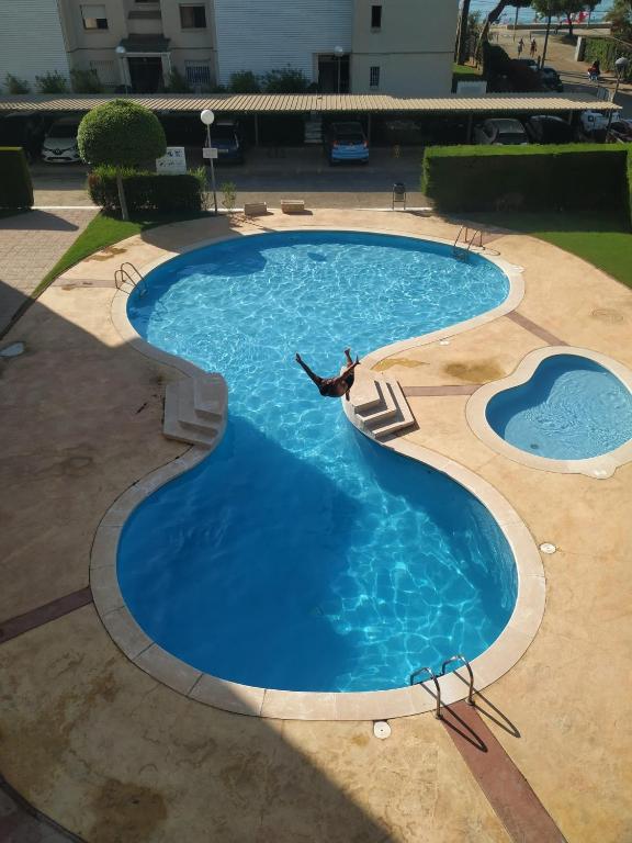 The swimming pool at or close to Vitaly Beach