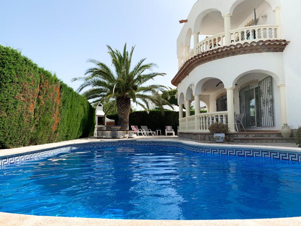 Swimmingpoolen hos eller tæt på Poolvilla Michelle in Strandnähe