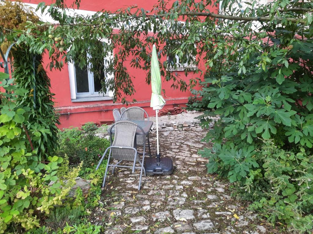 Zahrada ubytování FeWo An der Bruecke