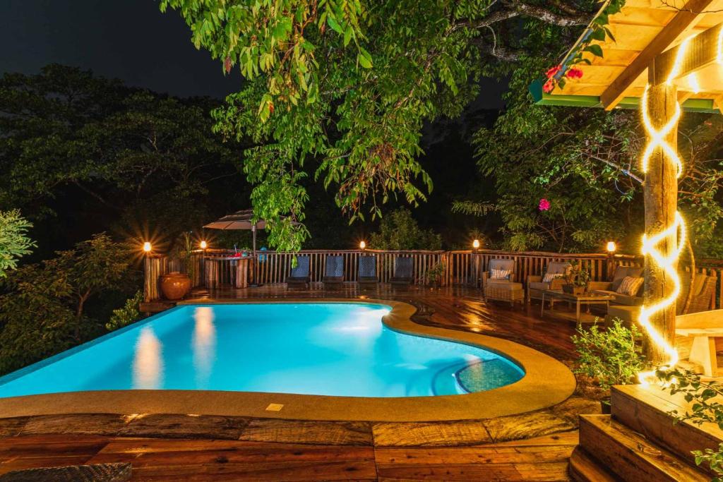 Bazén v ubytování Hacienda La Norma Boho Boutique Hotel nebo v jeho okolí