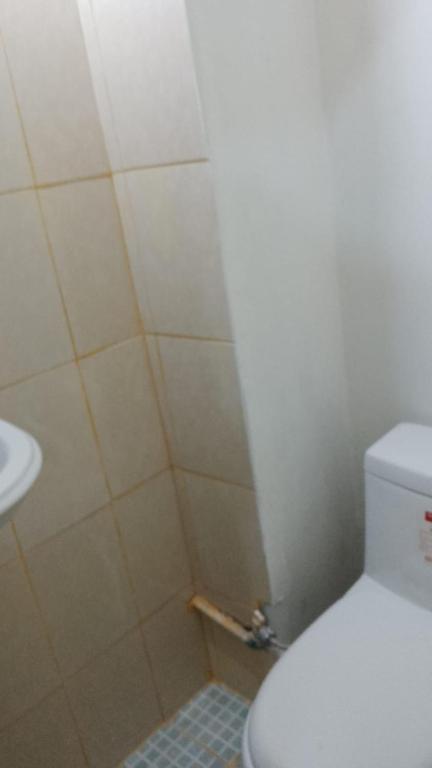 Koupelna v ubytování El Rincón del Ángel Tuxpan