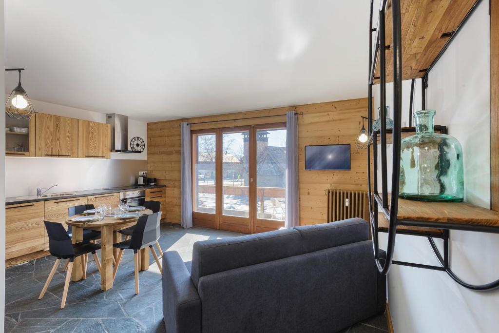 Kuchyňa alebo kuchynka v ubytovaní Appartement Flégère et Golf - Happy Rentals