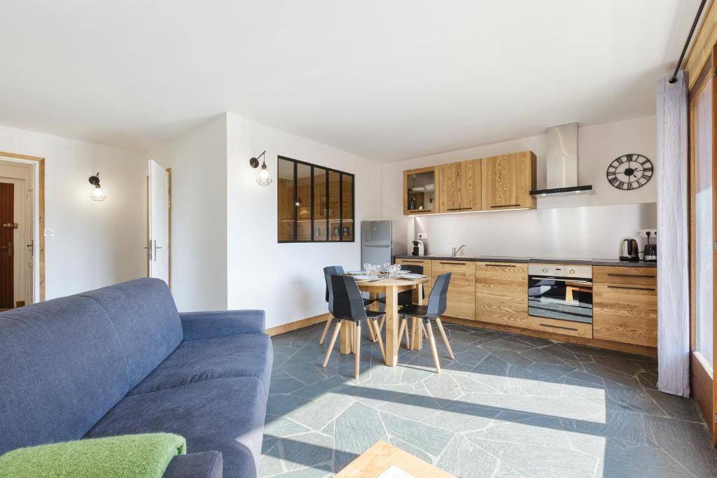 Kuchyňa alebo kuchynka v ubytovaní Appartement Flégère et Golf - Happy Rentals
