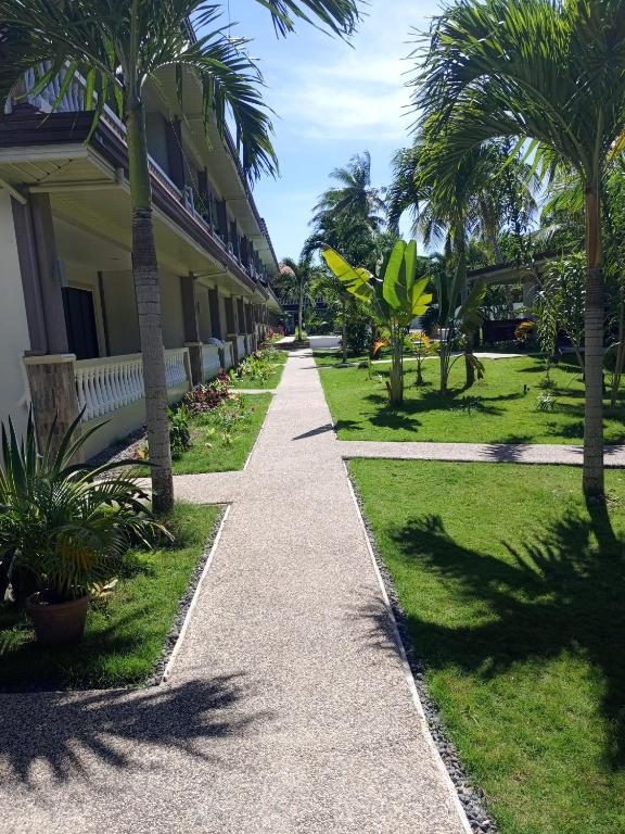Zahrada ubytování Portofino Panglao Bohol