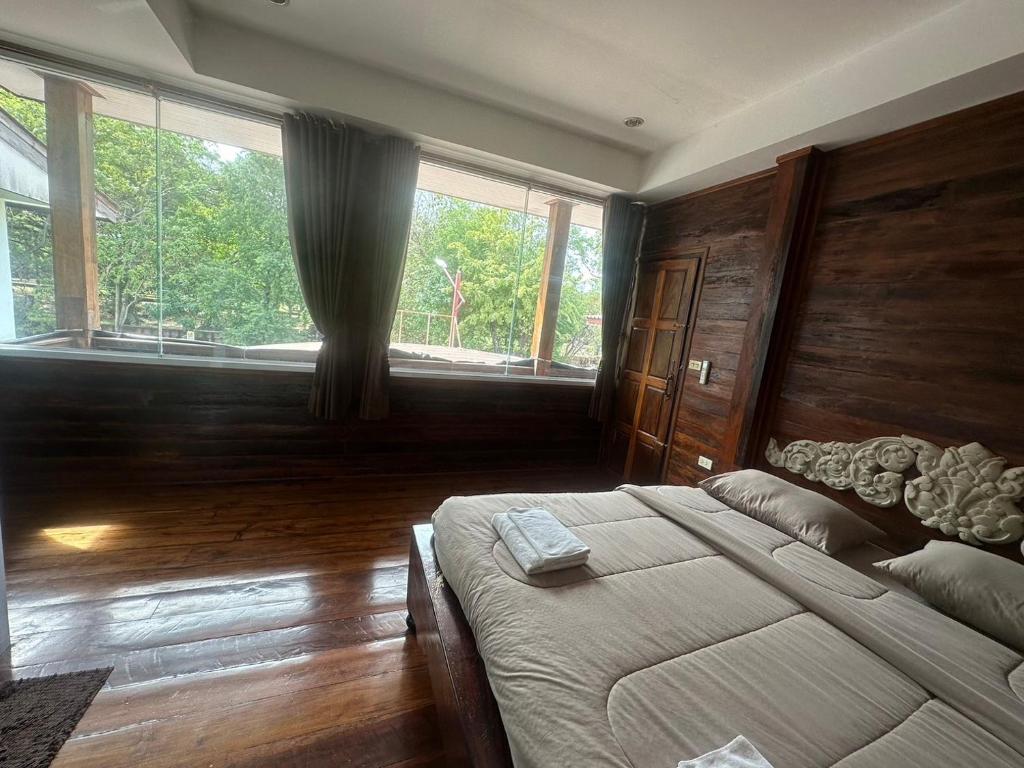 Posezení v ubytování Une Jai Place เรือนอุ่นใจ