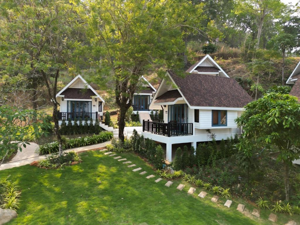 Zahrada ubytování Sea Escape Koh Chang