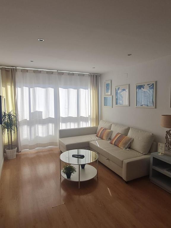 Posezení v ubytování Apartment Sky Cervantes
