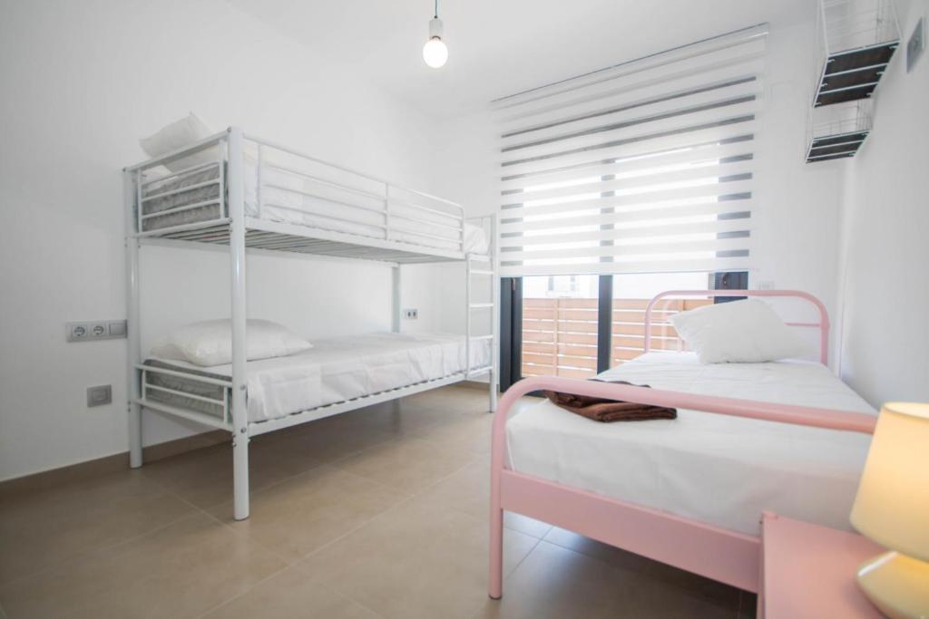 Postel nebo postele na pokoji v ubytování Villa BALI 3032