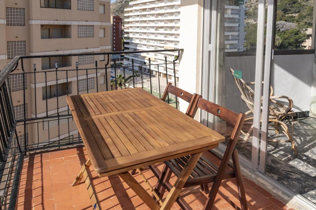 A balcony or terrace at EL RACO- C, 8-16