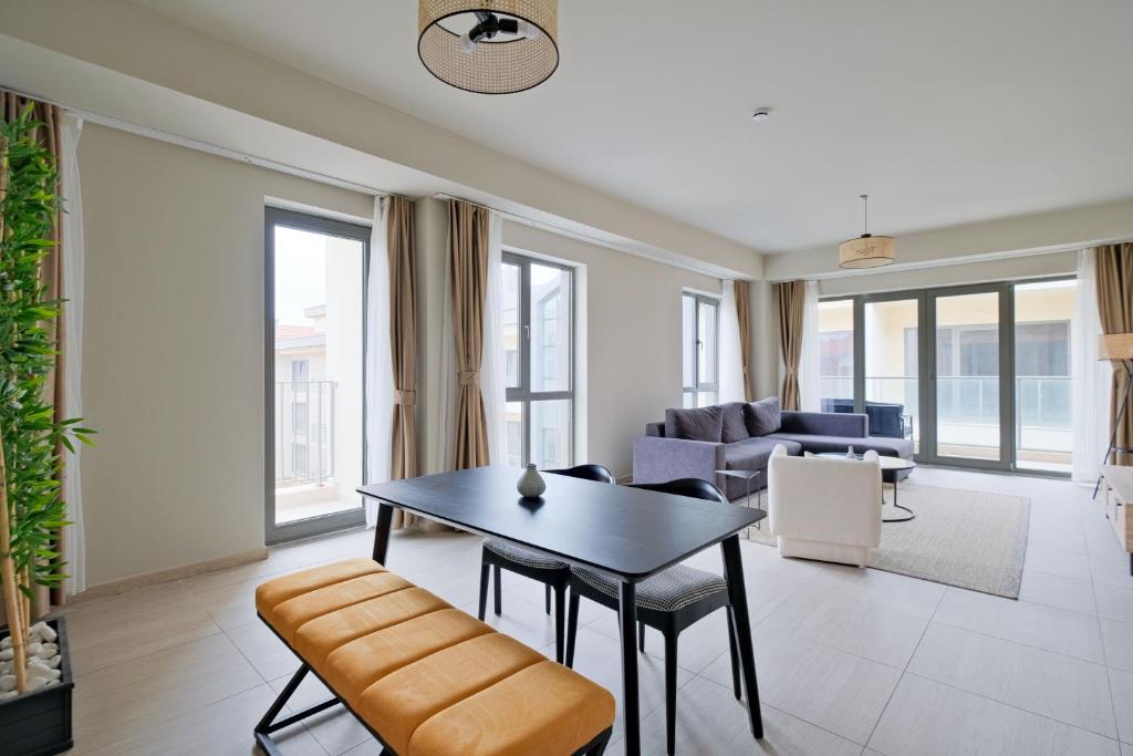Posezení v ubytování NewInn Hotel Apartments - Cadde 54 Mall