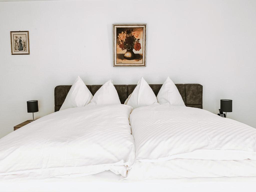 Postel nebo postele na pokoji v ubytování Hotel Regina Terme