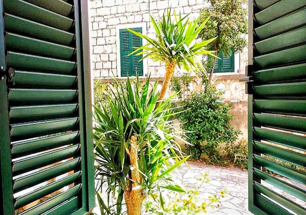 Vonkajšia záhrada v ubytovaní Split centre LEX apartment