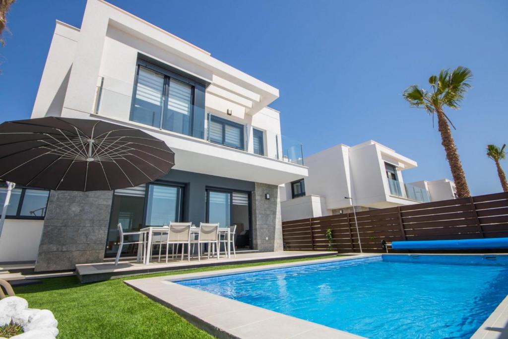 Bazén v ubytování Villa Bali 3034 nebo v jeho okolí