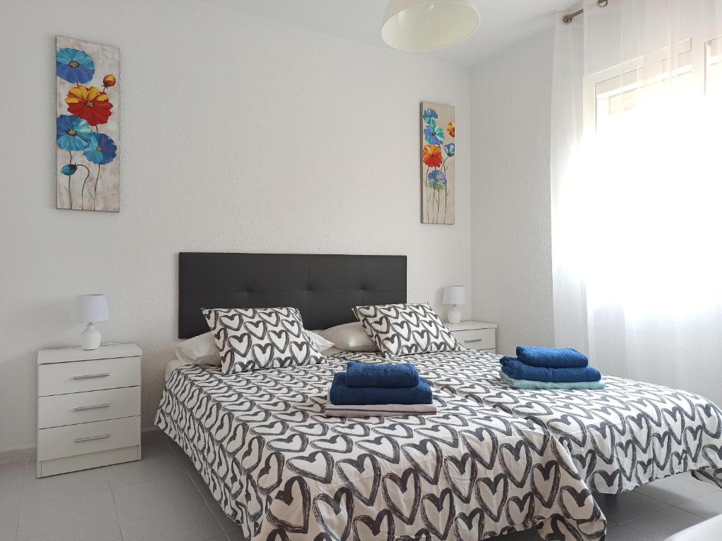 A bed or beds in a room at ElRincónDeSara