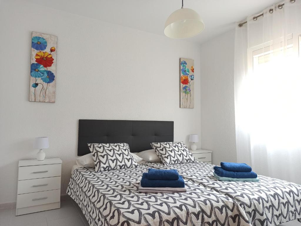 A bed or beds in a room at ElRincónDeSara