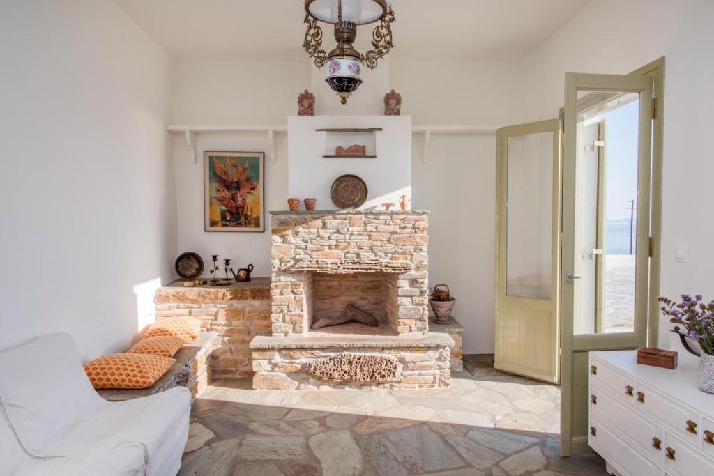 Posezení v ubytování ReGenesis Villas