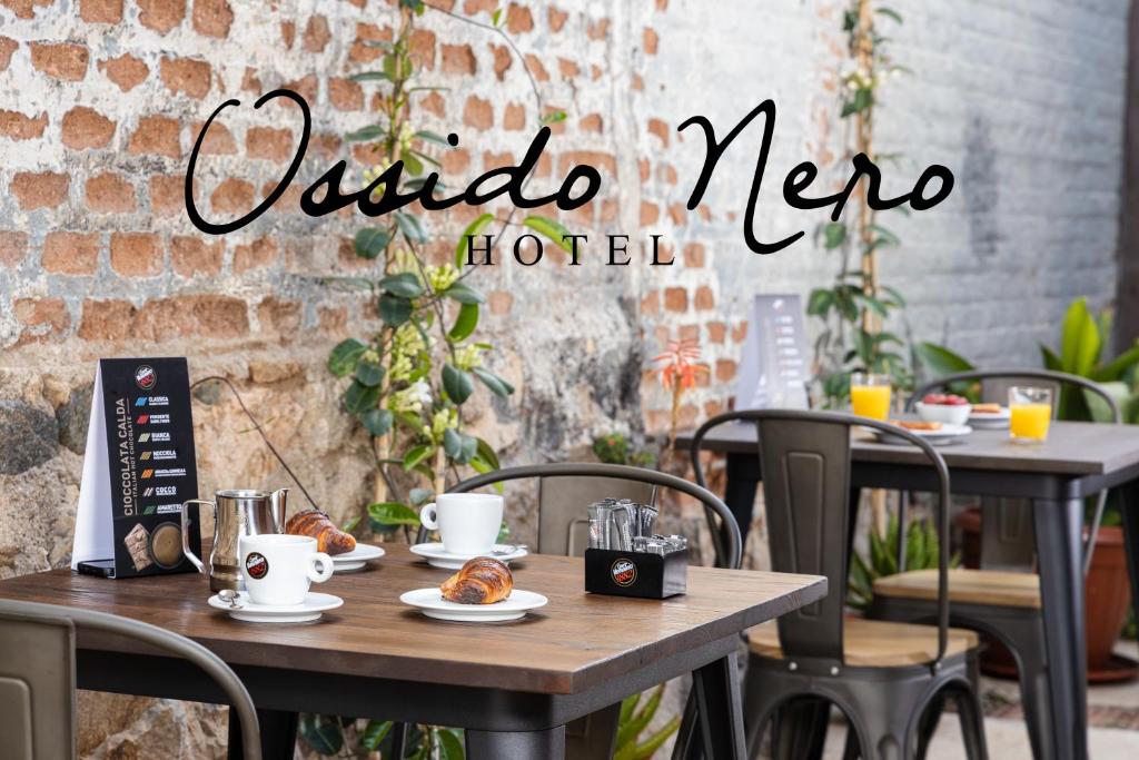 Restaurace v ubytování Hotel Boutique Ossido Nero