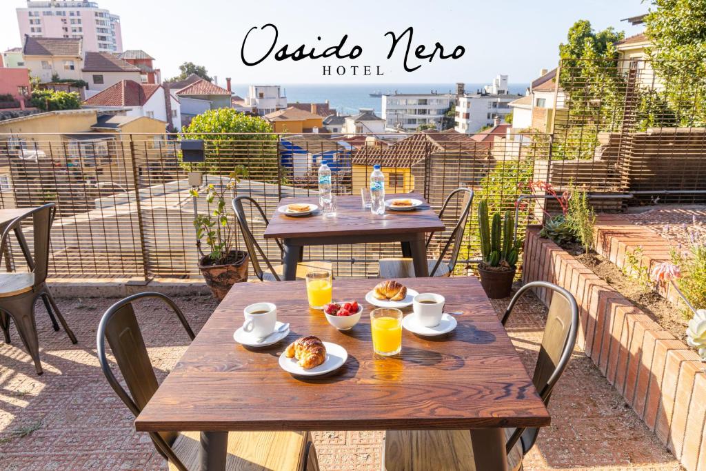 Balkón nebo terasa v ubytování Hotel Boutique Ossido Nero