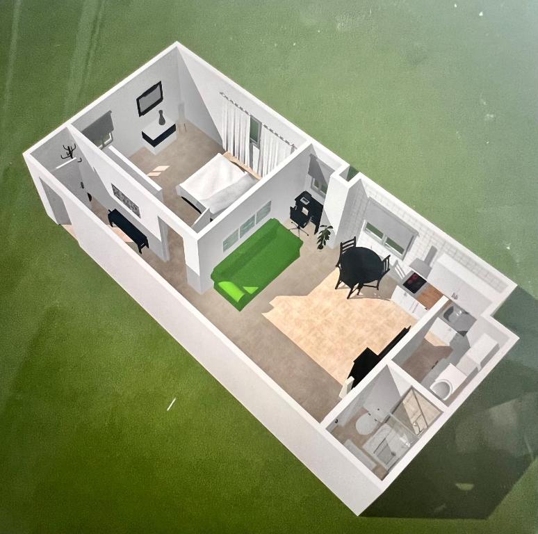 Plano de Apartamento céntrico y acogedor EVA