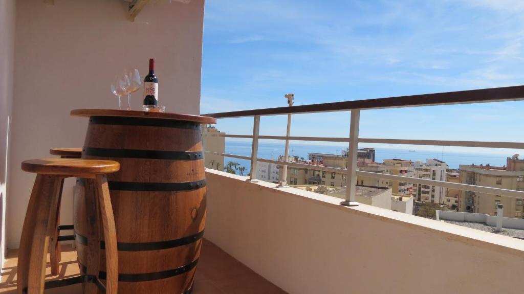 Balkon lub taras w obiekcie Nogalera Sun&fun Select