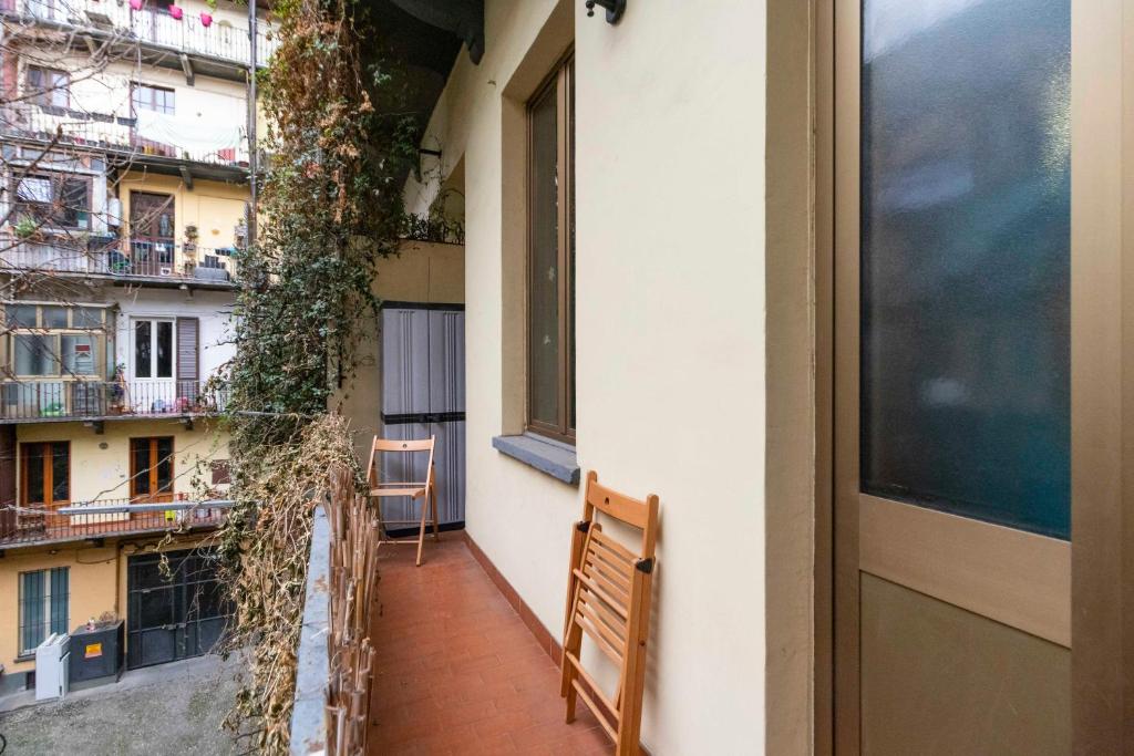 Balcone o terrazza di Piazza Statuto Comfy APT - with 2 Balconies