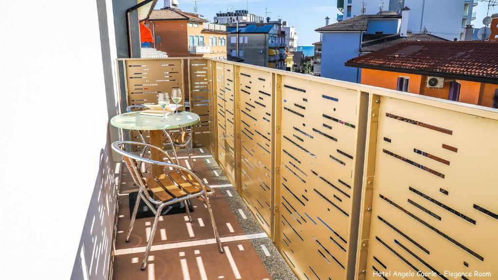 Balkón nebo terasa v ubytování Hotel Angelo