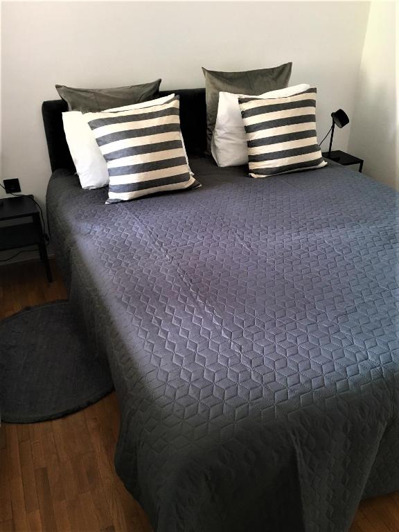 Letto o letti in una camera di Flat Ruby