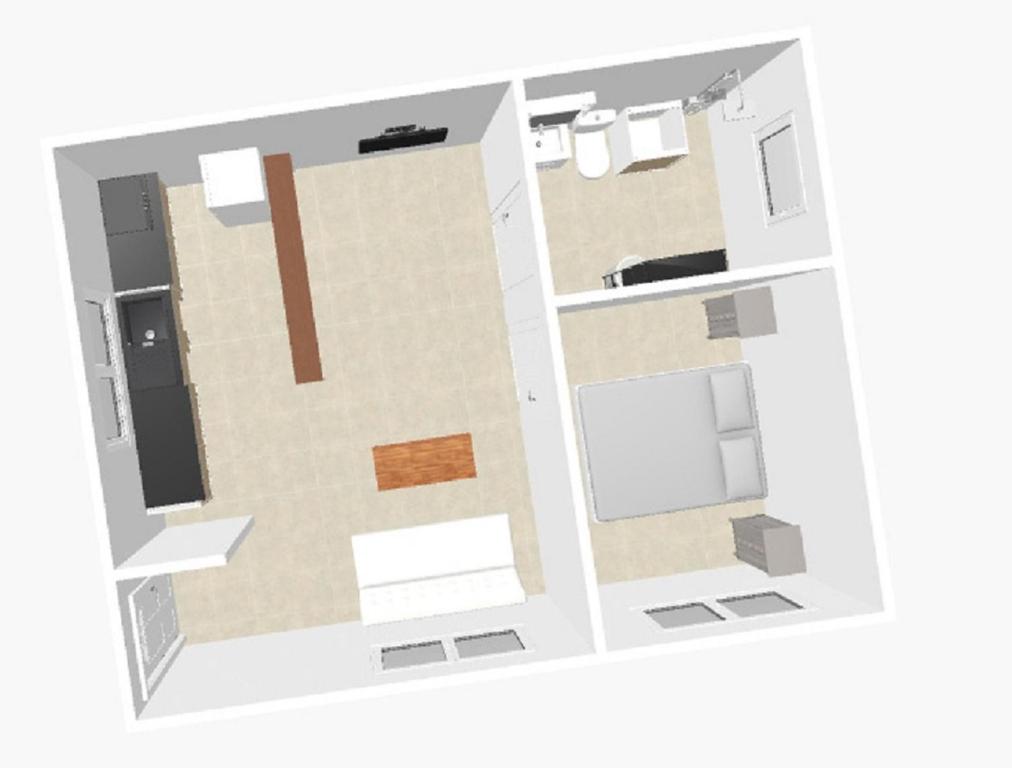 Koupelna v ubytování T2 Échappée belle Sainte-Marie Kybo Karaib Location pkg Mtgne Cosy