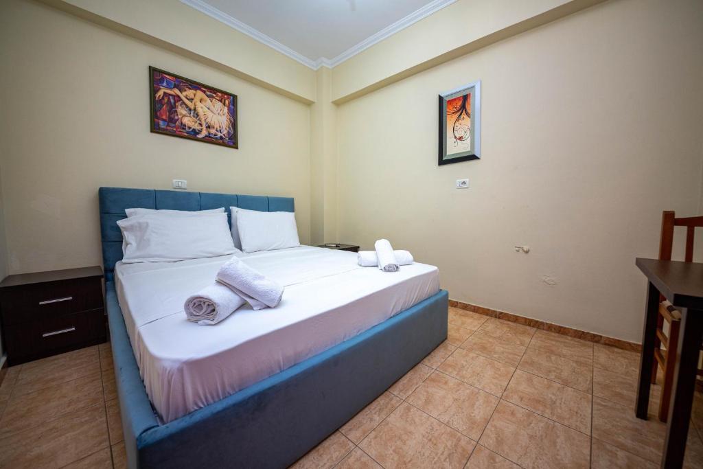 Postel nebo postele na pokoji v ubytování Hotel Primavera