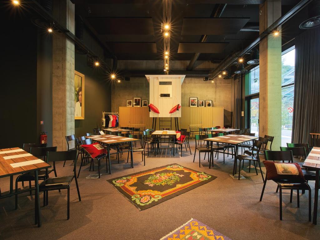 Posezení v ubytování MOB HOTEL Lyon Confluence