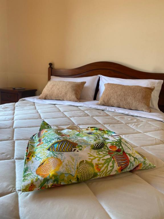 Postel nebo postele na pokoji v ubytování Hotel Costa Blu