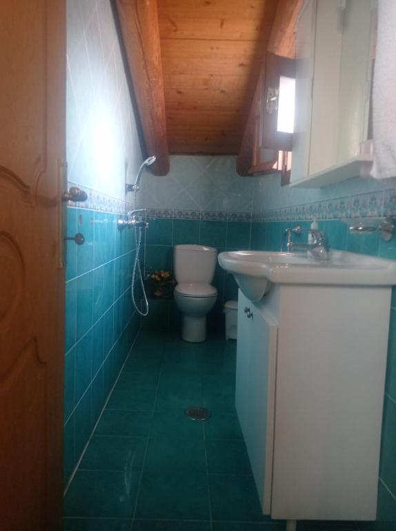 A bathroom at Palazzo con Vista