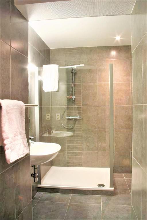 Koupelna v ubytování Hotel L'Esprit Sain